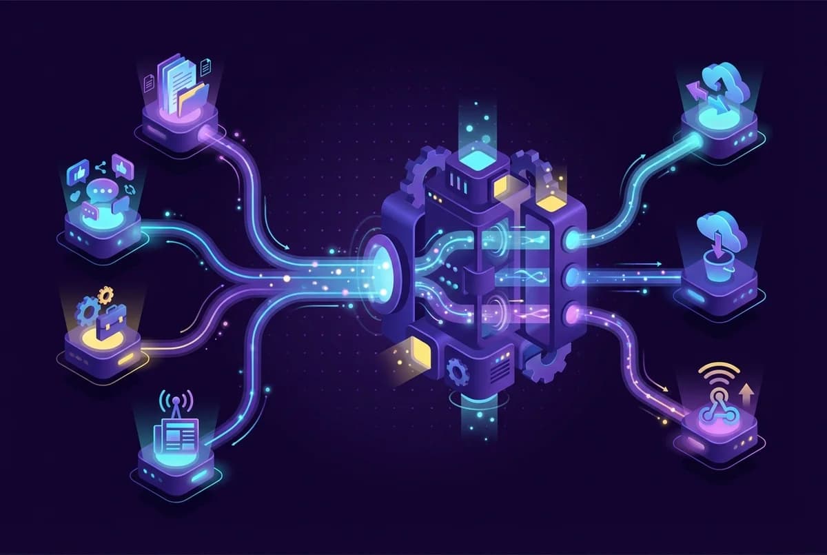 Signal data pipeline visualization