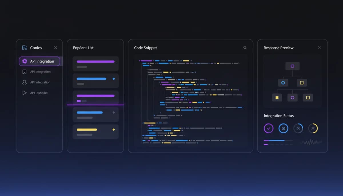 Embedded API interface