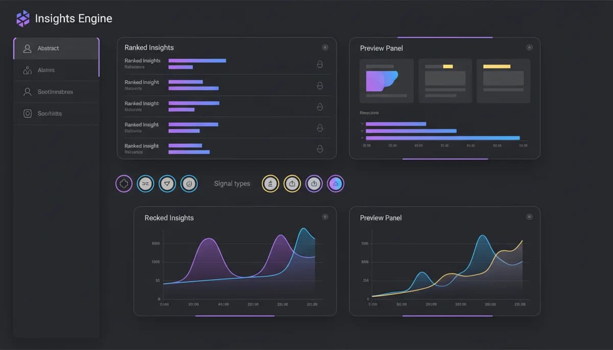 Insights Engine interface