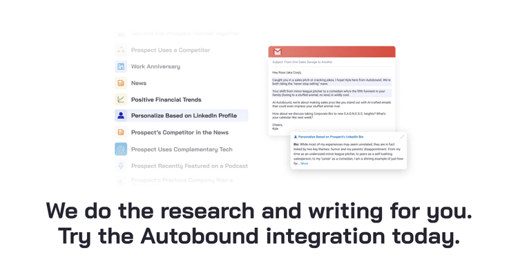 Autobound AI sequencing impact on reply rates and sales efficiency