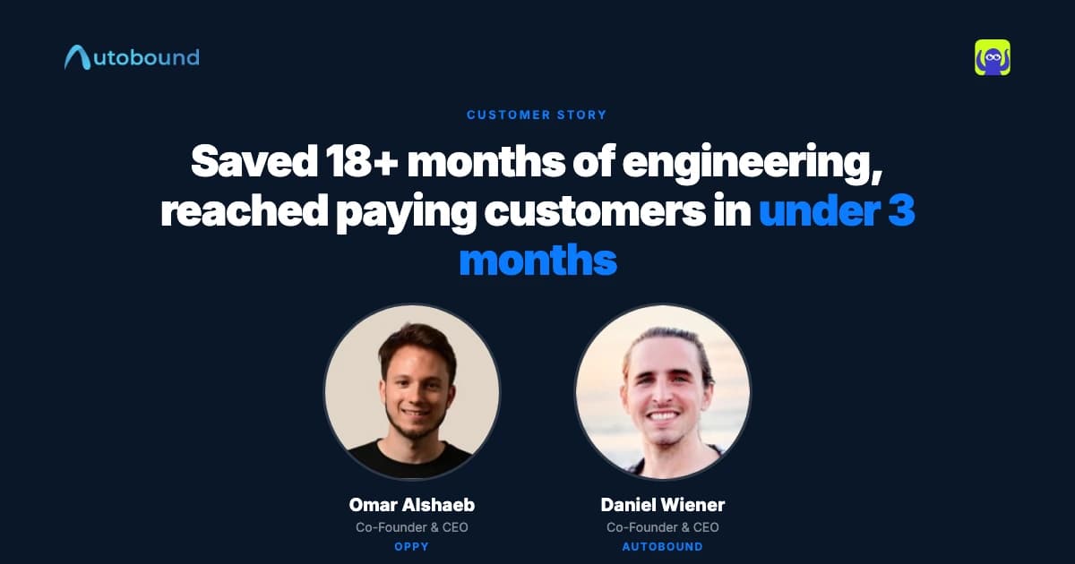 Oppy case study - signal intelligence partnership with Autobound