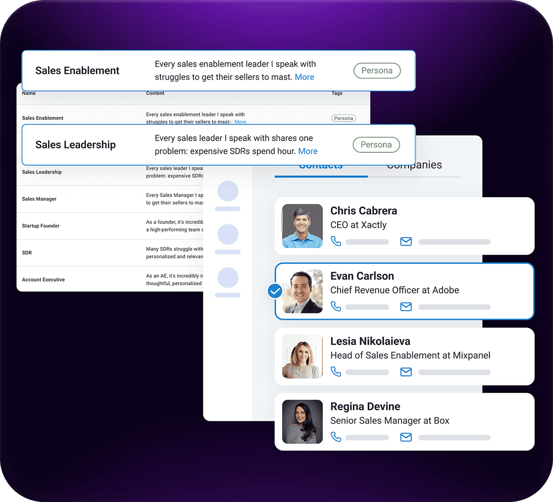 Boost Pipeline with Hyper-Personalized Outreach.