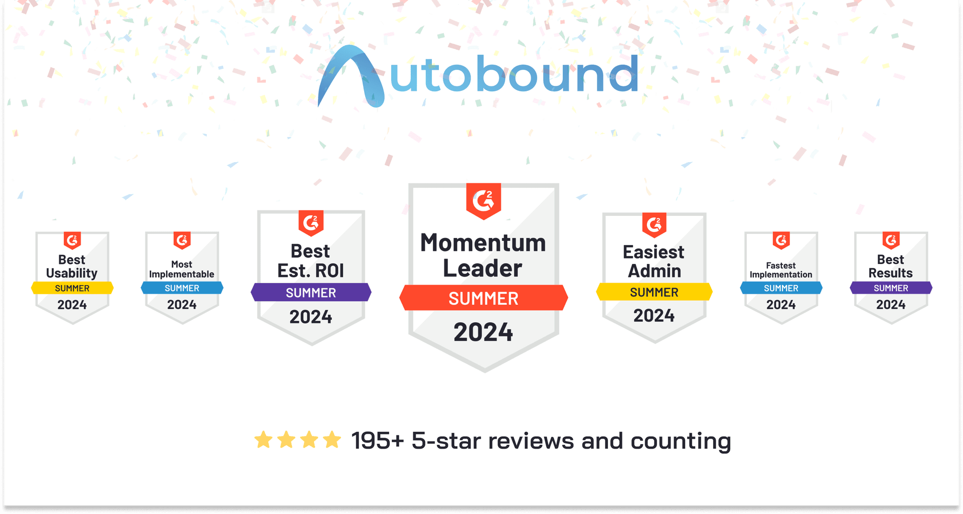 Autobound Celebrates G2 Summer 2024 Success and Unveils Game-Changing Features